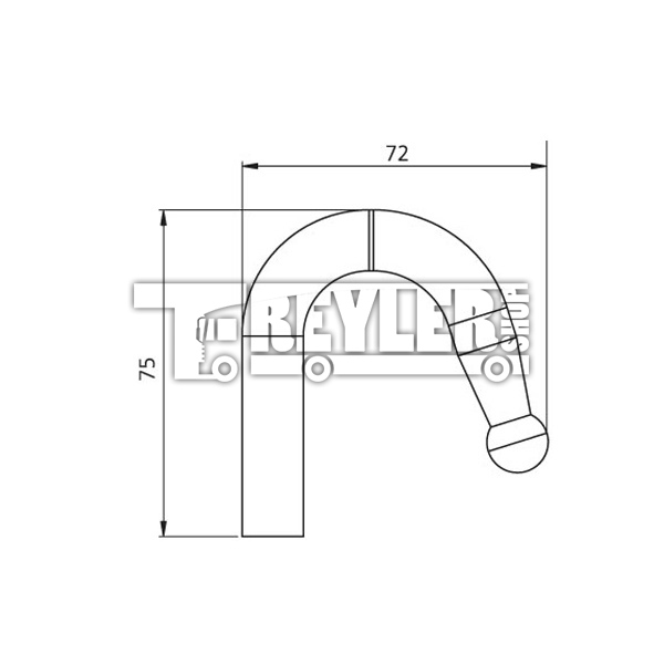 Bagaj Kancası ( 8mm-10mm-12mm-14mm)