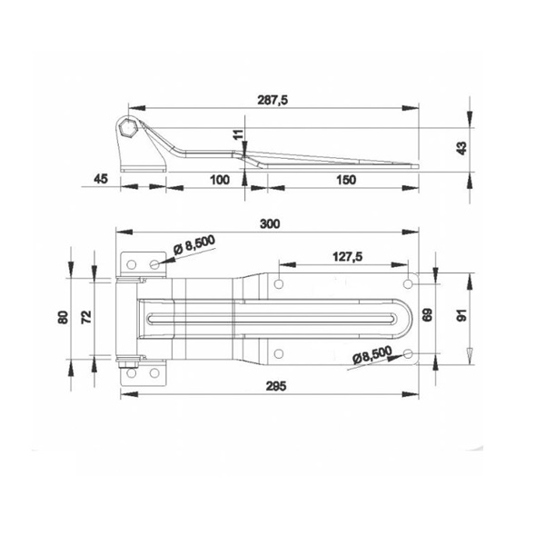Büyük Menteşe Sac Ayak
