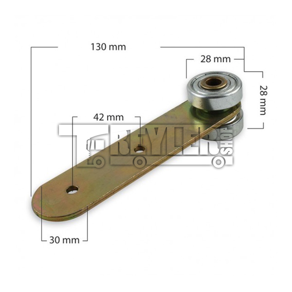 Düz Rulman Tekerli Makara