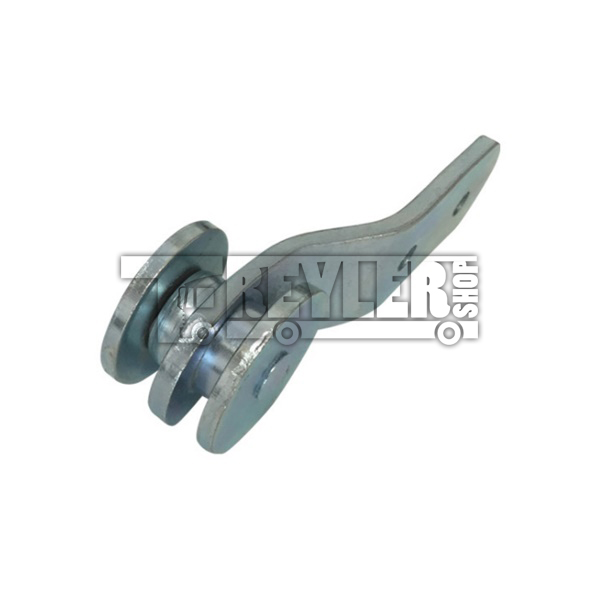 Eğri Çelik Tekerli Perde Makarası