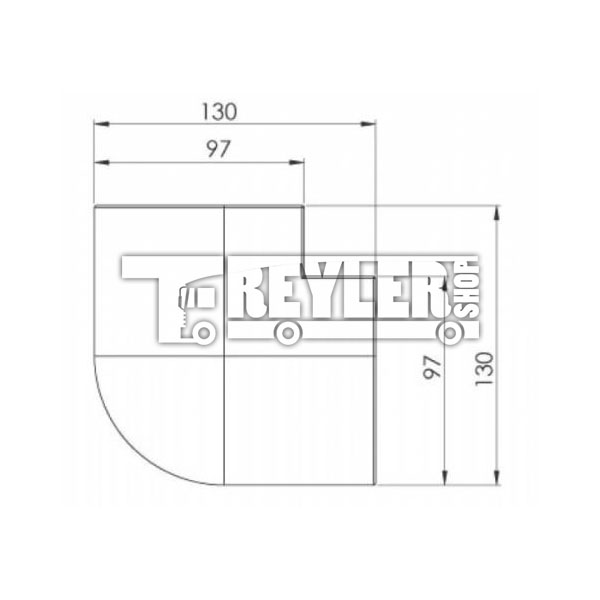 Köşe Tası Büyük