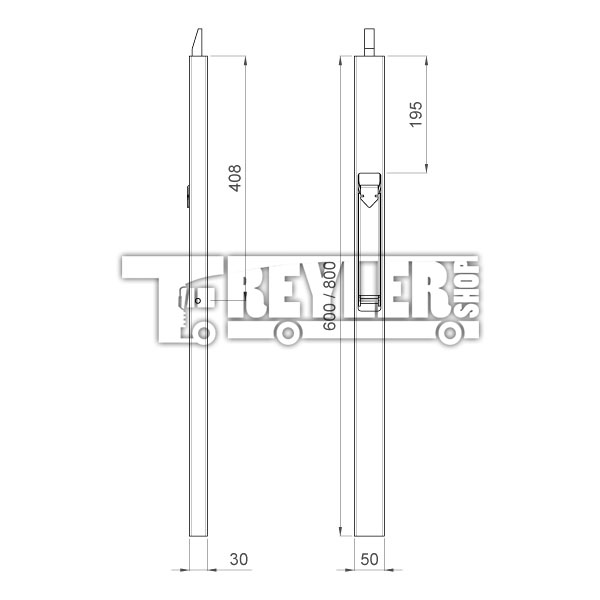 Sac Profil Dik Kilit