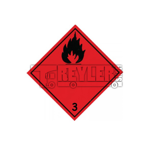 Tanker İçin Uyarı Levhaları