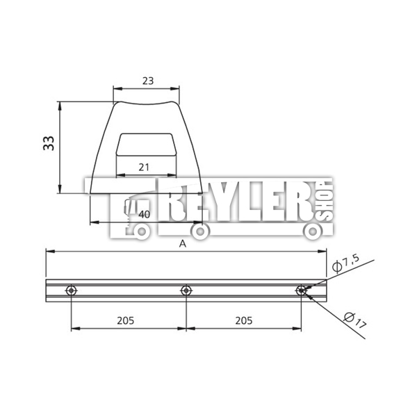 Yan Bariyer Takozu (Pvc)